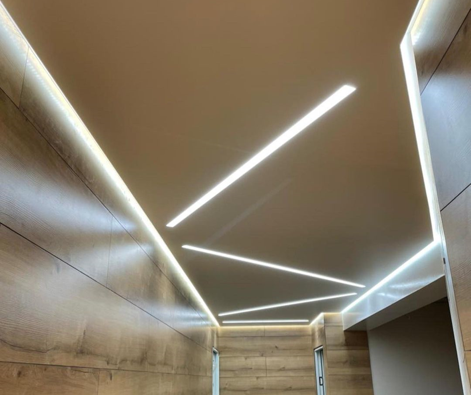 Trim Edge Plaster in LED Profile