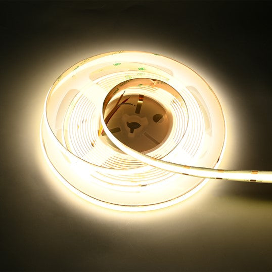 24V Professional COB Spotless CCT LED Strip Light, 14W/m, 2700~6500K CCT Tuneable , 5 Metre Reel