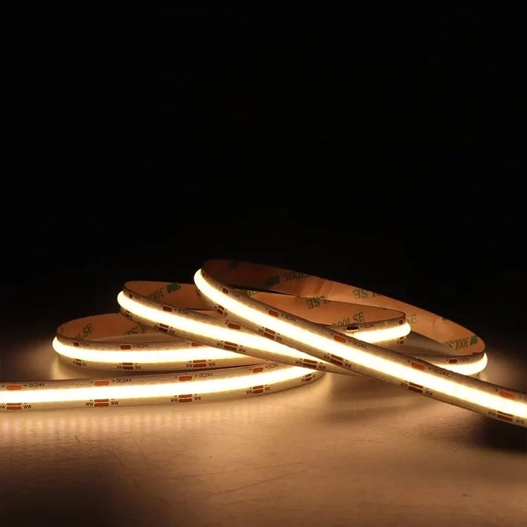 LED COB Strip 5m REEL warm white IP68