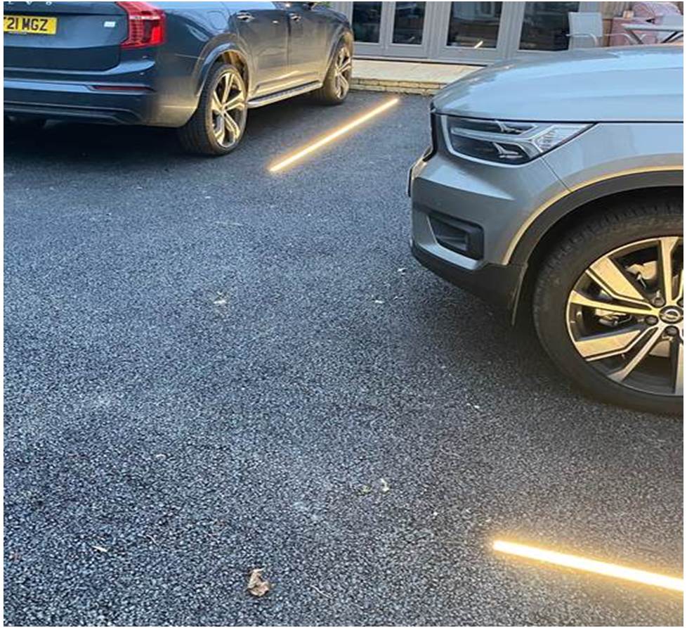 LED Driveway - Block Paving