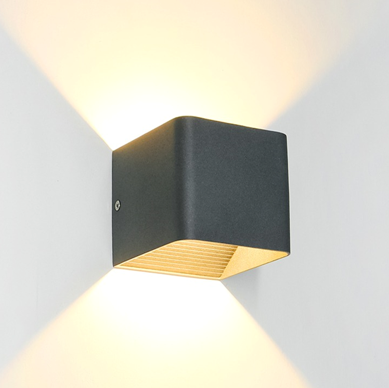 LED Cube Wall Light