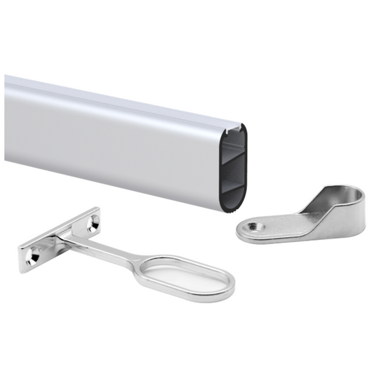 Wardrobe LED Aluminium Hanging Rail