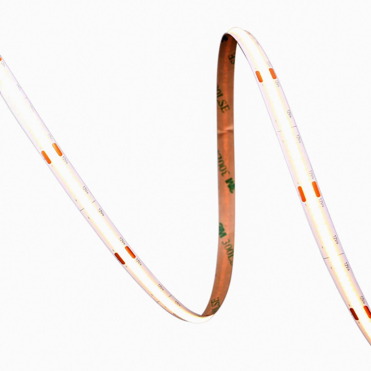 LED Warm white COB Strip 12v